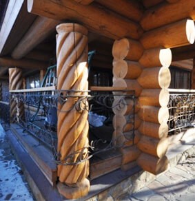 Галерея построенных деревянных домов и бань от компании Кедр-Сруб.